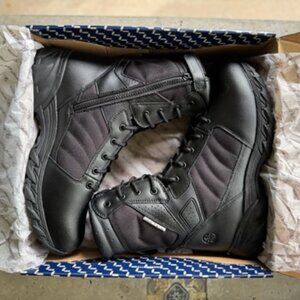 NWB Smith & Wesson Black Boots Breach 2.0 8" Side-Zip  Size11 Wide  SWB11011-100